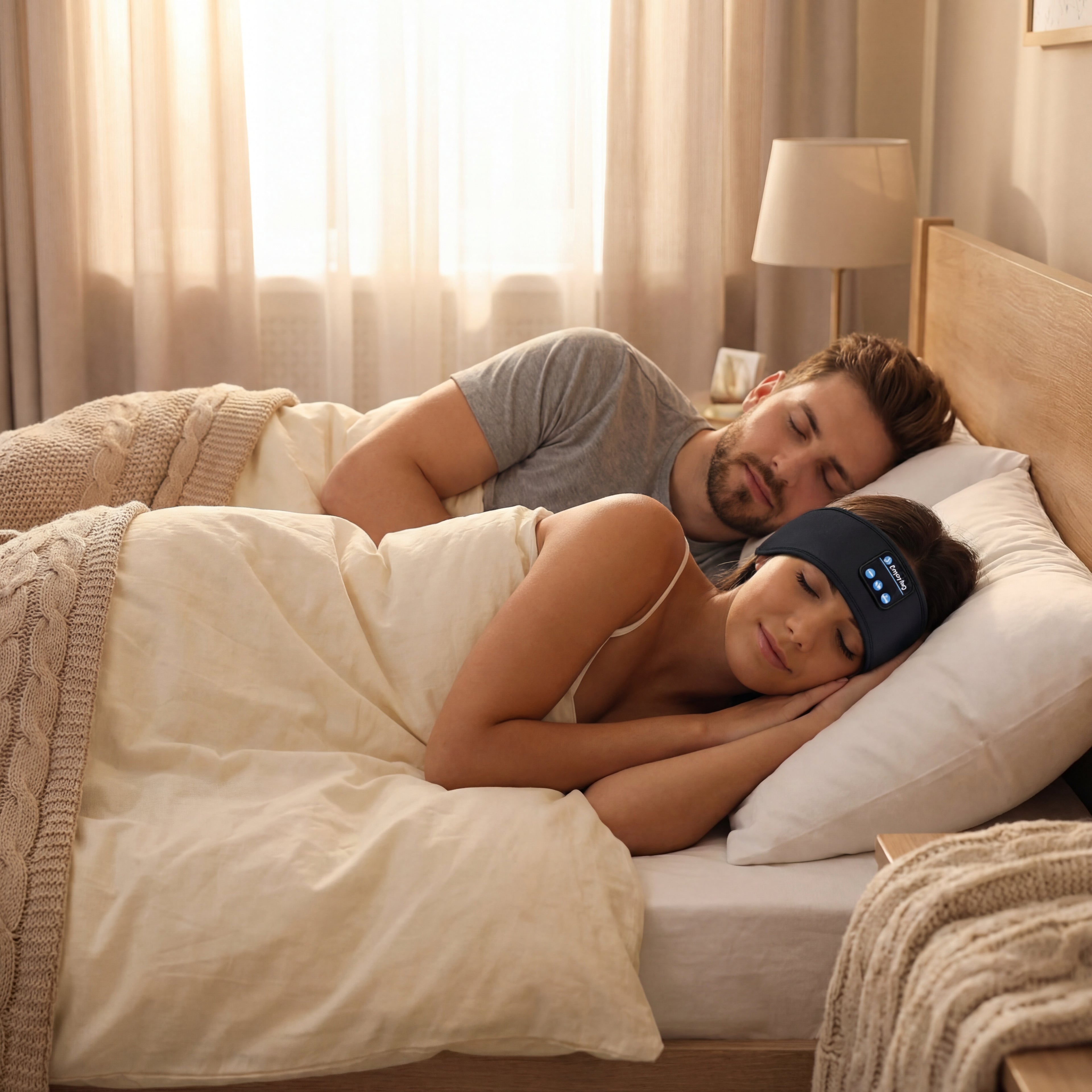 SonicSlumber Sleeping Mask Headphones