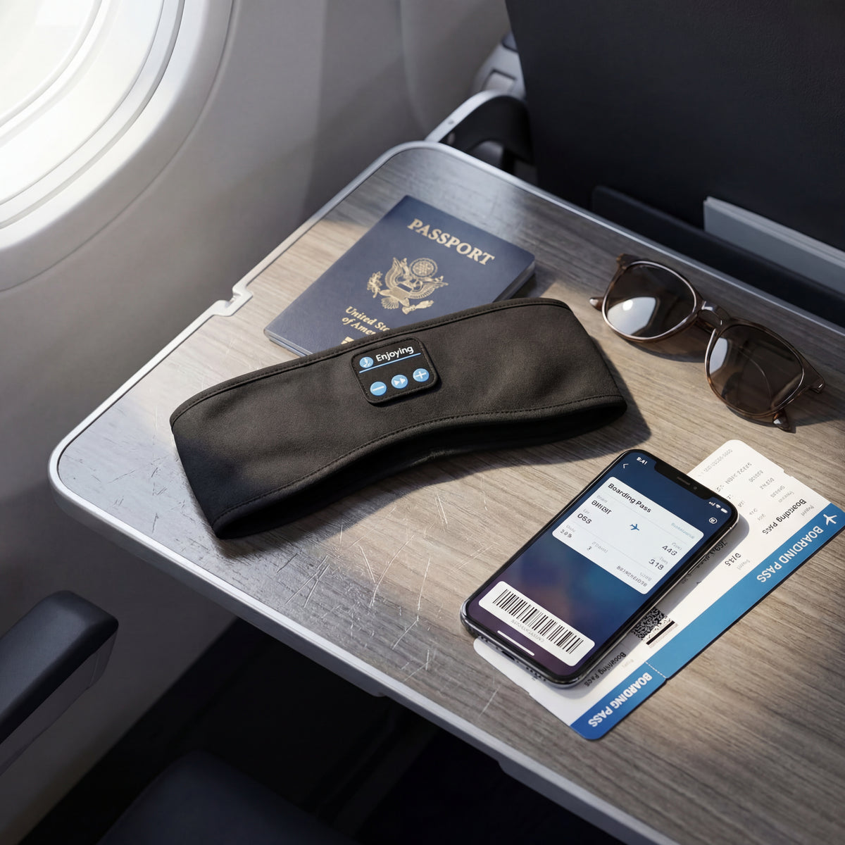 SonicSlumber Sleeping Mask Headphones