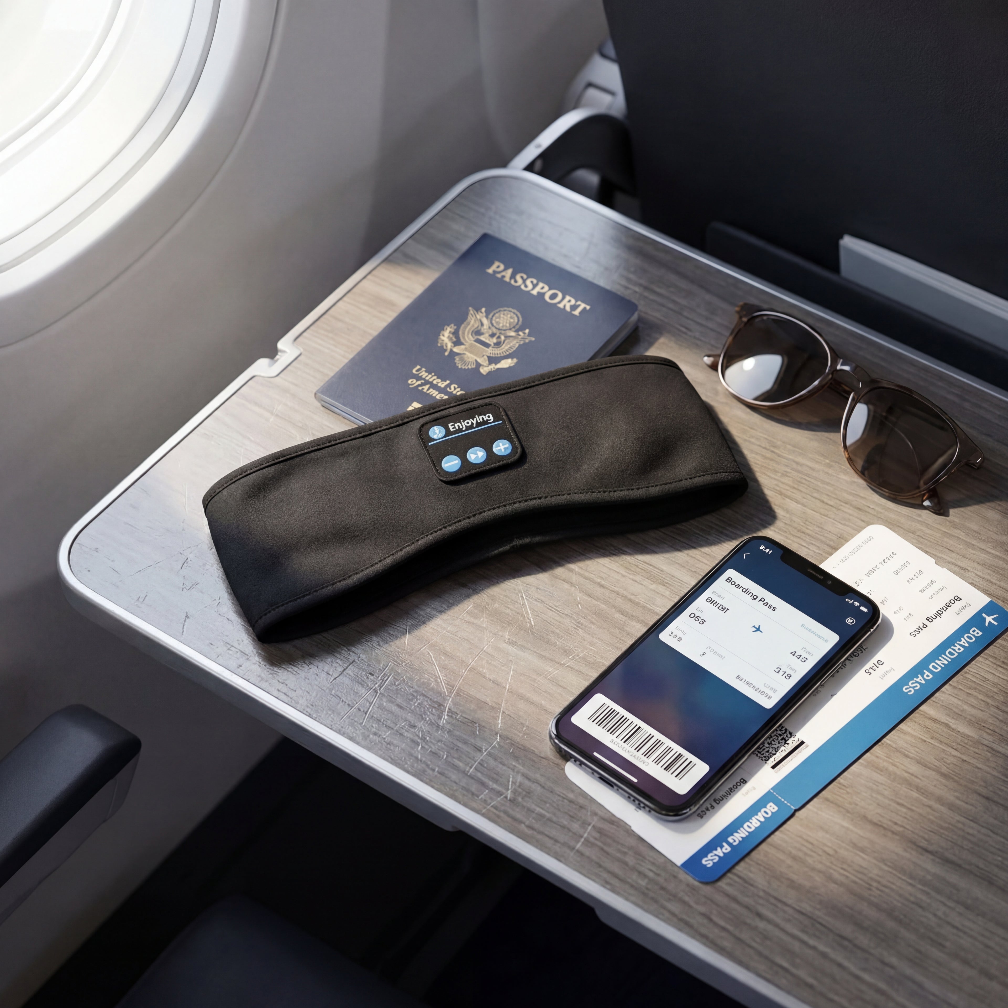 SonicSlumber Sleeping Mask Headphones