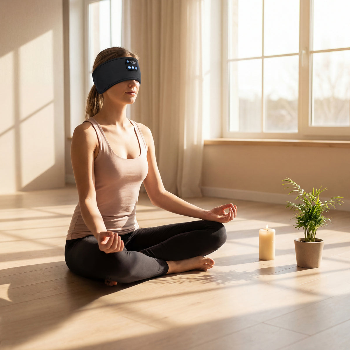 SonicSlumber Sleeping Mask Headphones